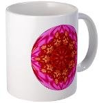 kaleidoscope flower mug
